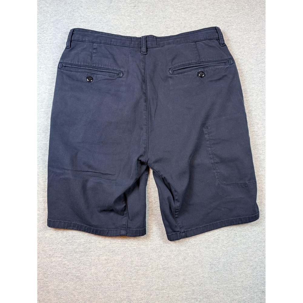 DU/ER Mens 30 Live Free Chino Shorts 9" Blue Ultra Lightweight Stretch Cooling - Picture 4 of 9